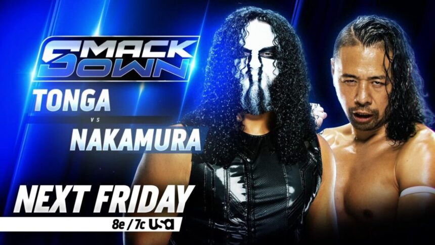 Talla Tonga enfrentará Shinsuke Nakamura no SmackDown