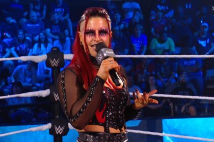 Zaria durante o NXT do dia 5 de maio de 2026