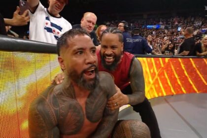 Jey Uso após avançar à semifinal do King of the Ring