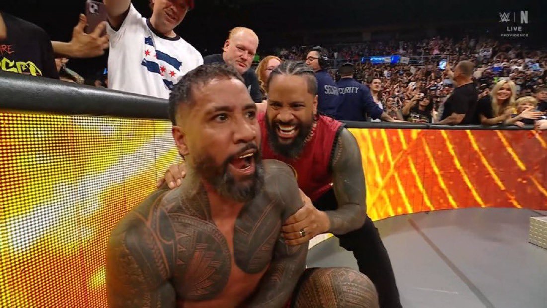 Jey Uso após avançar à semifinal do King of the Ring