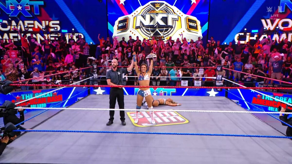 Kendal Grey conquista o NXT Women's Championship