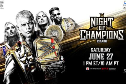Night of Champions 2026 acontece em 27 de junho