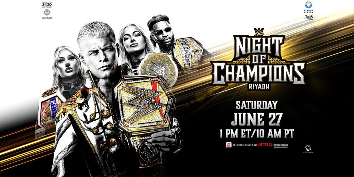 Night of Champions 2026 acontece em 27 de junho