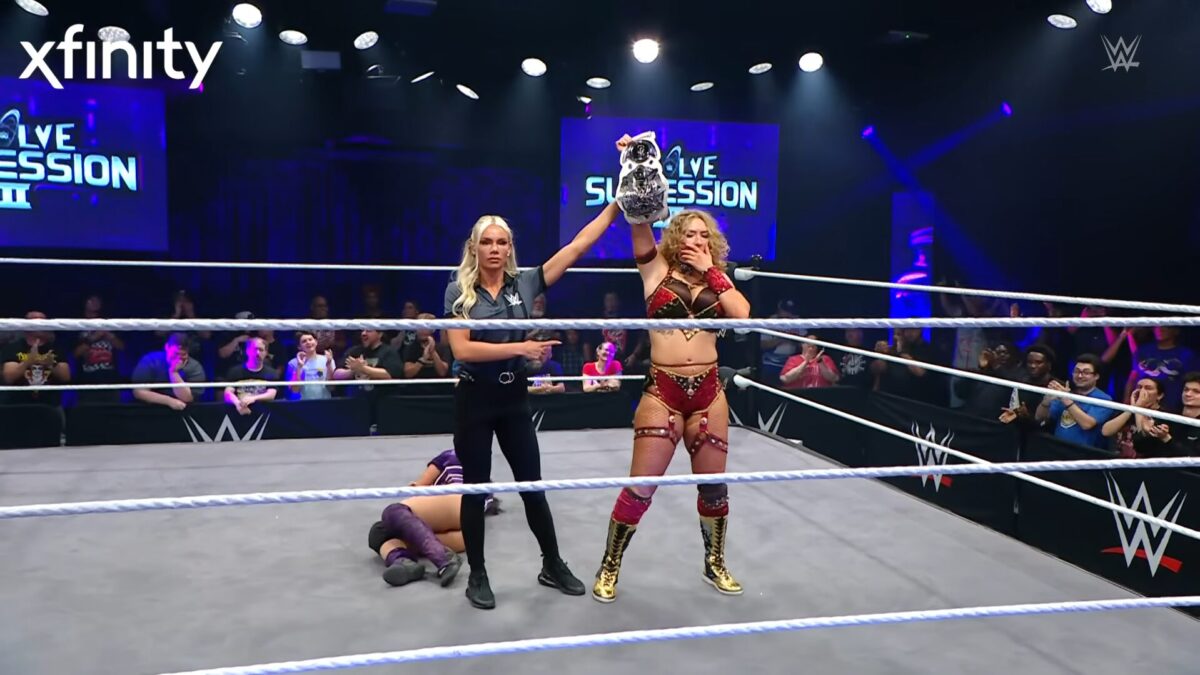 Nikkita Lyons nova Evolve Women’s Champion