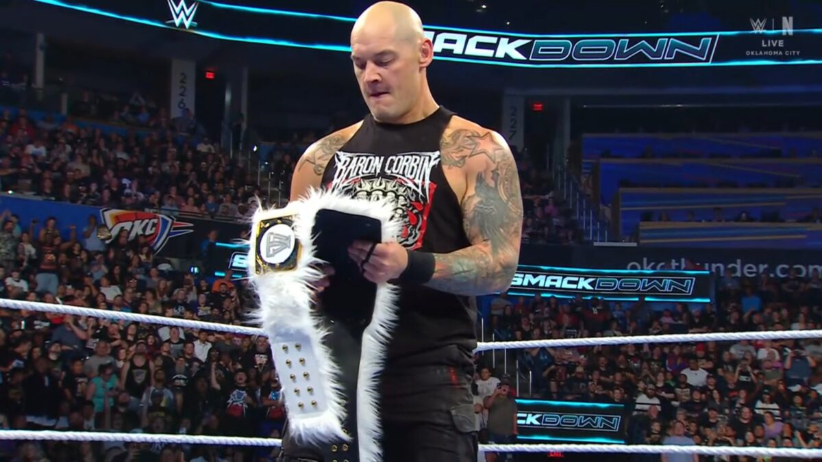 Baron Corbin com o United States Championship
