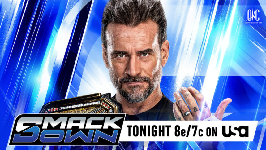 Arte promocional de CM Punk no SmackDown
