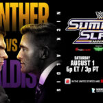 Gunther e Nick Aldis em arte promocional do SummerSlam 2026