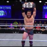 Harlem Lewis com o WWE Evolve Championship