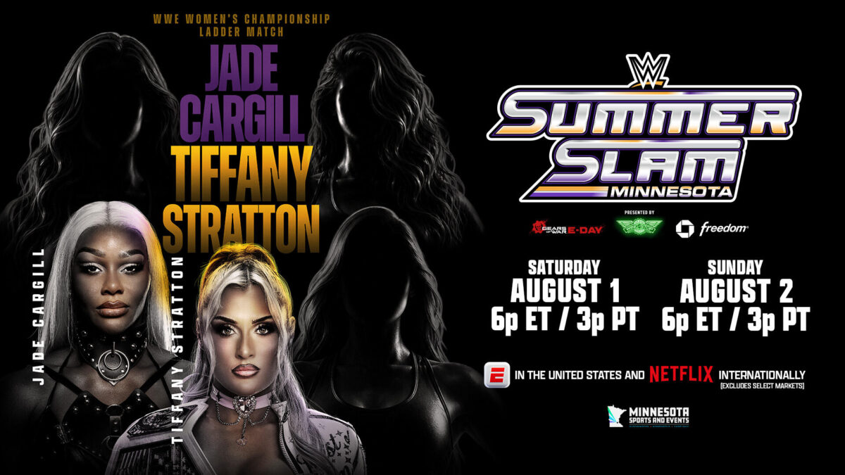 Jade Cargill e Tiffany Stratton estarão no SummerSlam