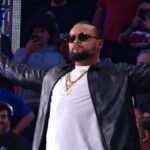 Mike Santana durante aparição no NXT
