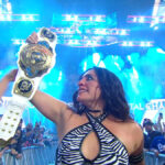 Raquel Rodriguez com o Women's Intercontinental Championship