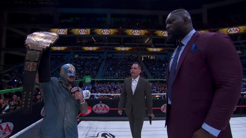 Rey Mysterio anuncia que o AAA Latin American Championship está vago