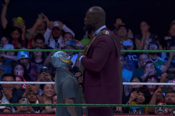 Rey Mysterio e Omos na Lucha Libre AAA